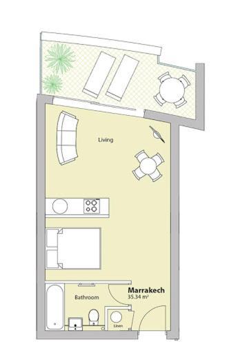 Luxe Studio Seconds From The Marina And City Centre Apartamento Gibraltar Exterior foto